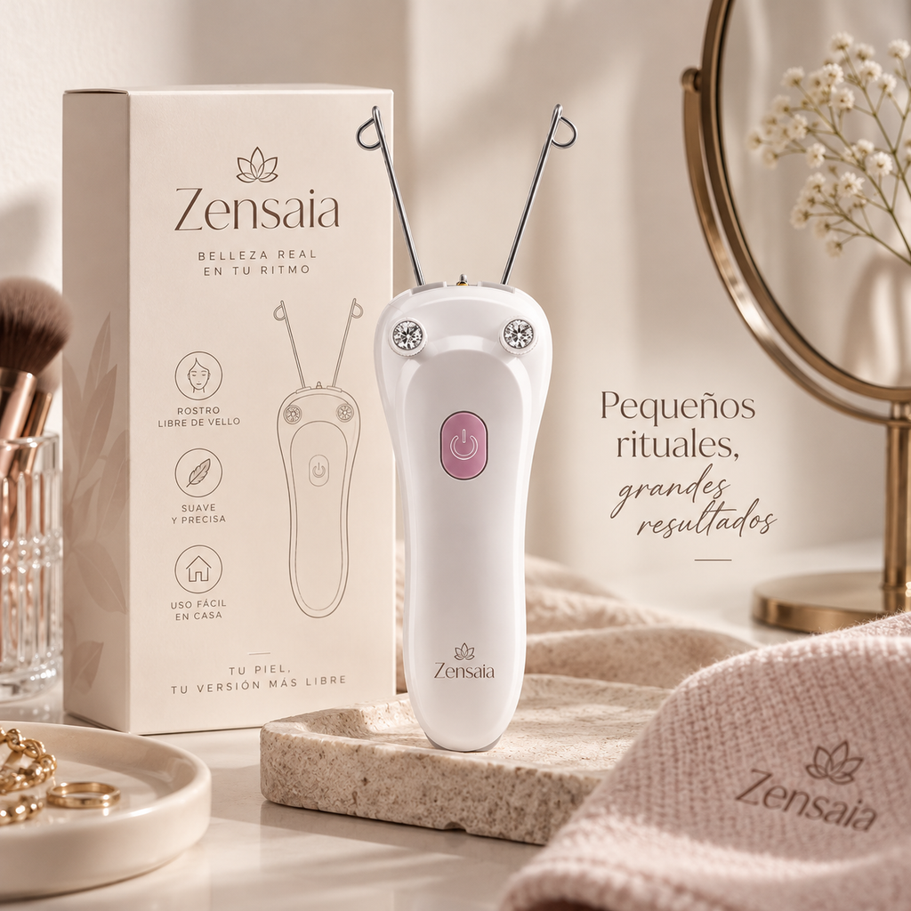 Zensaia Hilo — Depilador facial con hilo (hirsutismo)